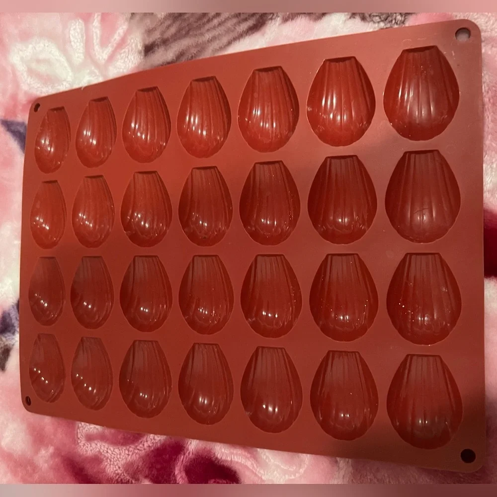 Set of Mini Madeleines tray French cookie bakeware
